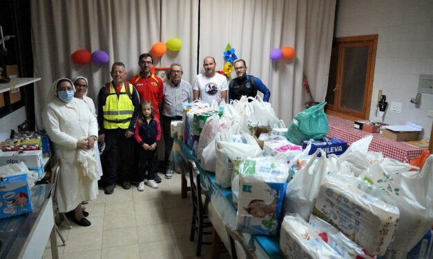 El Santo Costado recaudó numeroso material que irá para los más necesitados