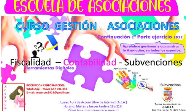 ACESMUN retoma su actividad con sus cursos de herramientas digitales