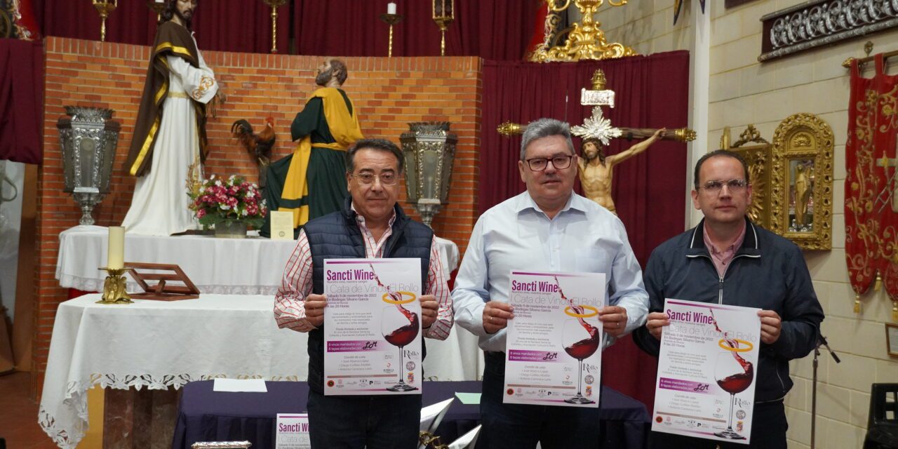 El Rollo presenta la I Sancti Wine, una cata de vinos para elegir “Getsemaní”