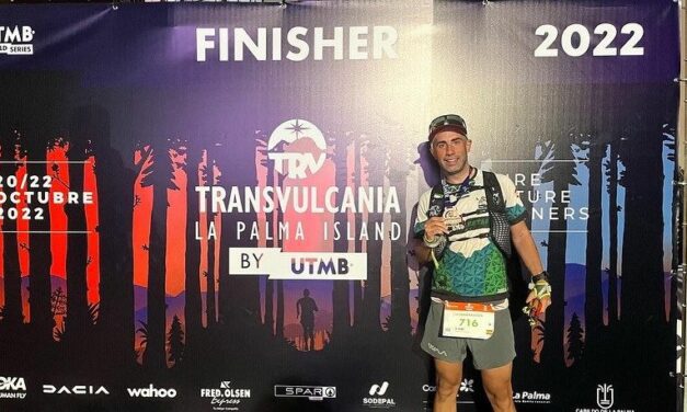 David Ríos representa a los Chotas en la XII Transvulcania de la Isla de la Palma, una de las ultra trail más duras del mundo