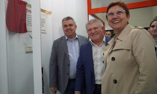 El PSOE estrena nueva Casa del Pueblo, “un punto de encuentro abierto a todos”