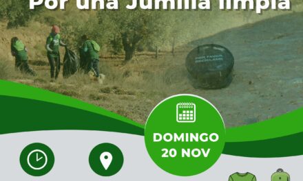 Medio Ambiente y Plogging organizan el ‘2º Día Por una Jumilla Limpia’ que se va a llevar a cabo este domingo