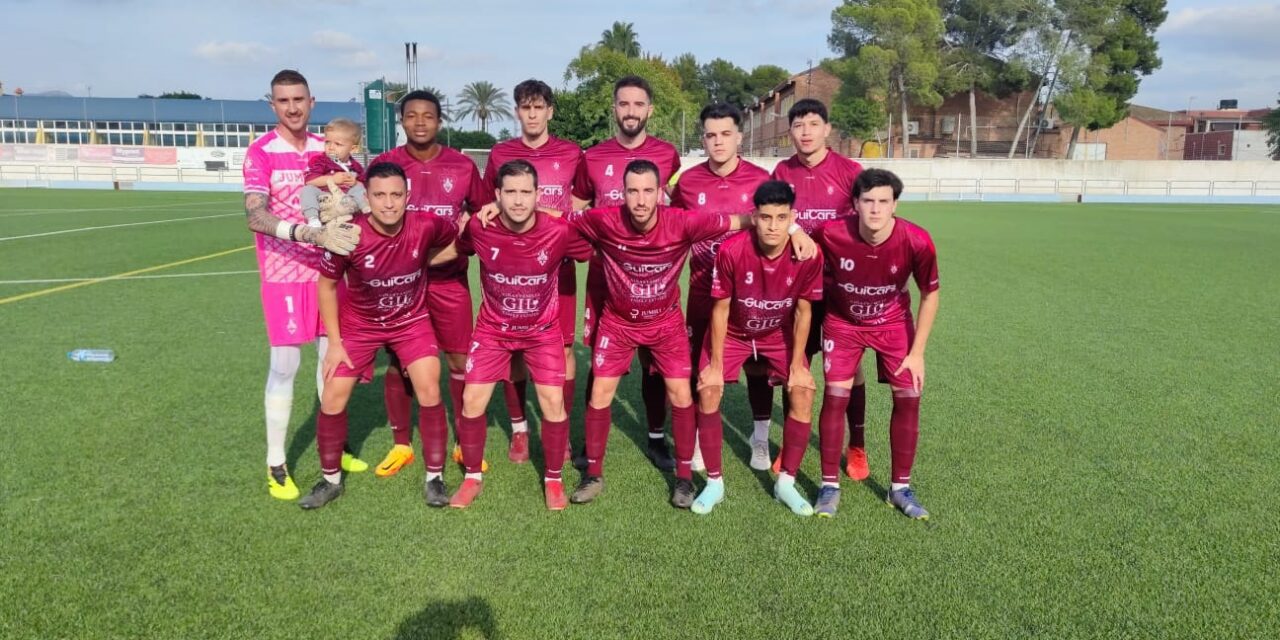 Al Jumilla le está costando demasiado adaptarse a la Preferente y se trae de Beniel otra estrepitosa derrota (5-1)