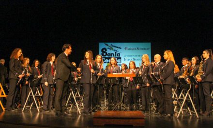 Los músicos de la Julián Santos le rinden honor a Santa Cecilia