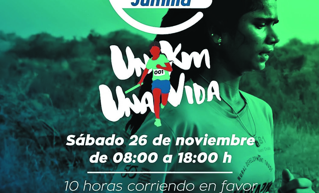 Llega la carrera 1km 1vida, en favor de la eliminación de la pobreza