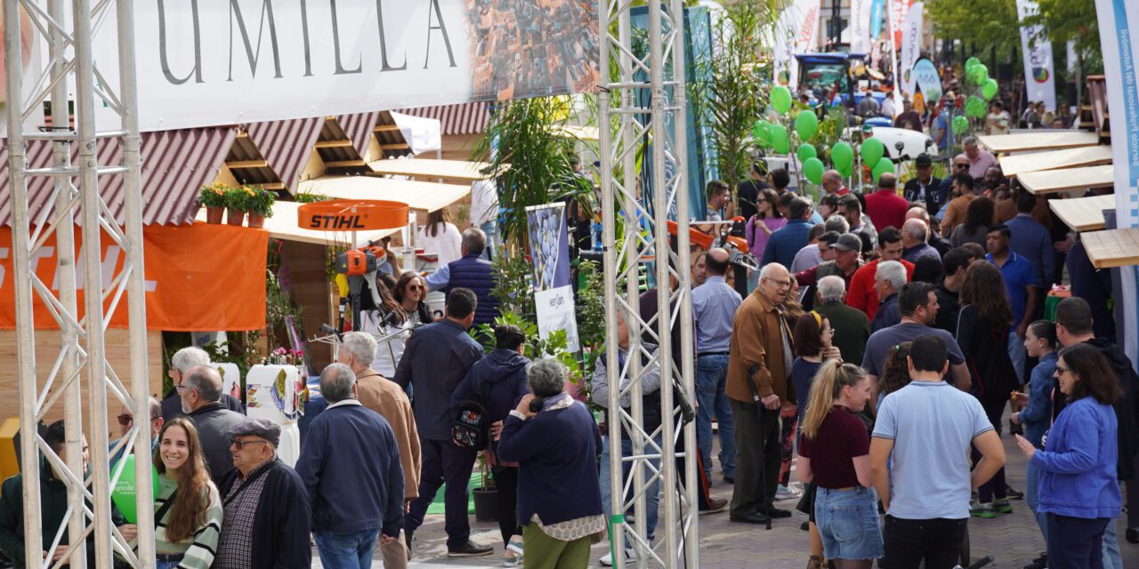 Cerca de 10.000 personas han visitado la VI Feria Agrícola de Jumilla