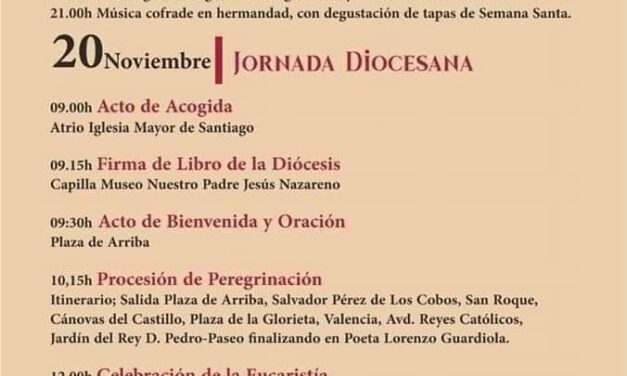 Las Jornadas Diocesanas en Jumilla prevén una asistencia de un millar de personas