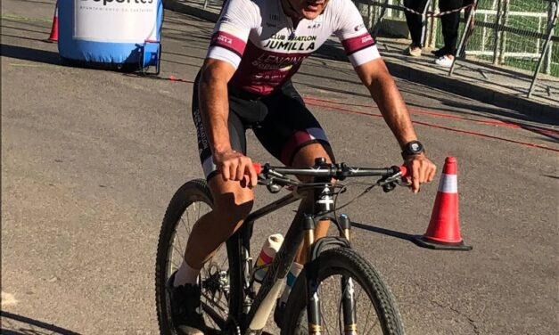 Ángel Lencina, segundo en Máster 55 en el X Duatlón Cross Molinos Marfagones de Cartagena