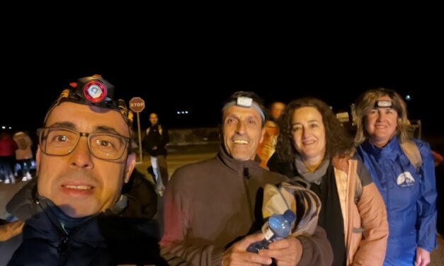 La Ruta Nocturna del Agua de Arju transcurrió por sendas de Colorados, el Ardal y la Pinosa
