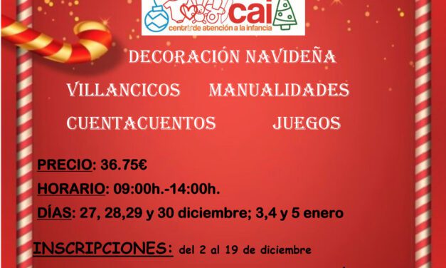La Escuela de Navidad del CAI mantiene el plazo de inscripciones hasta el próximo lunes
