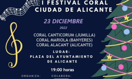 La Canticorum participa el viernes en el I Festival Coral Ciudad de Alicante