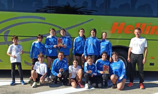 Juan Guardiola y José Luis Monreal, se suben al pódium de los 4.000 m.