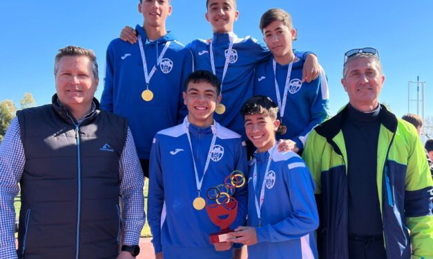 El equipo infantil del IES Arzobispo Lozano, campeón regional de Cross