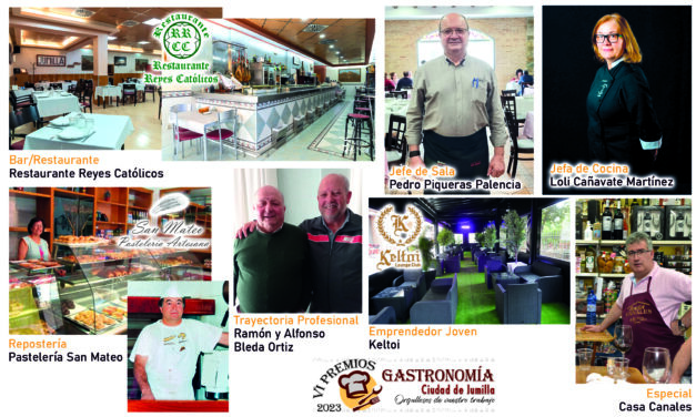 Los VI Premios de la Gastronomía de Siete Días tienen nombre propio y excelentes referencias
