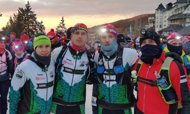 ‘Chotas’ e ‘Hinnenis’ se aventuran en la Snow Running Sierra Nevada