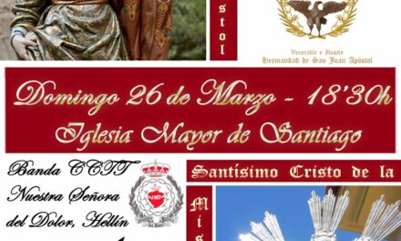 Este domingo será el traslado de San Juan y el Cristo de la Misericordia