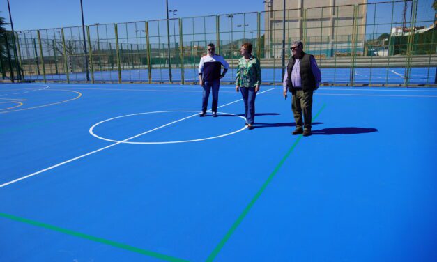 Se remodelan las pistas multideporte con una inversión de 47.000 euros