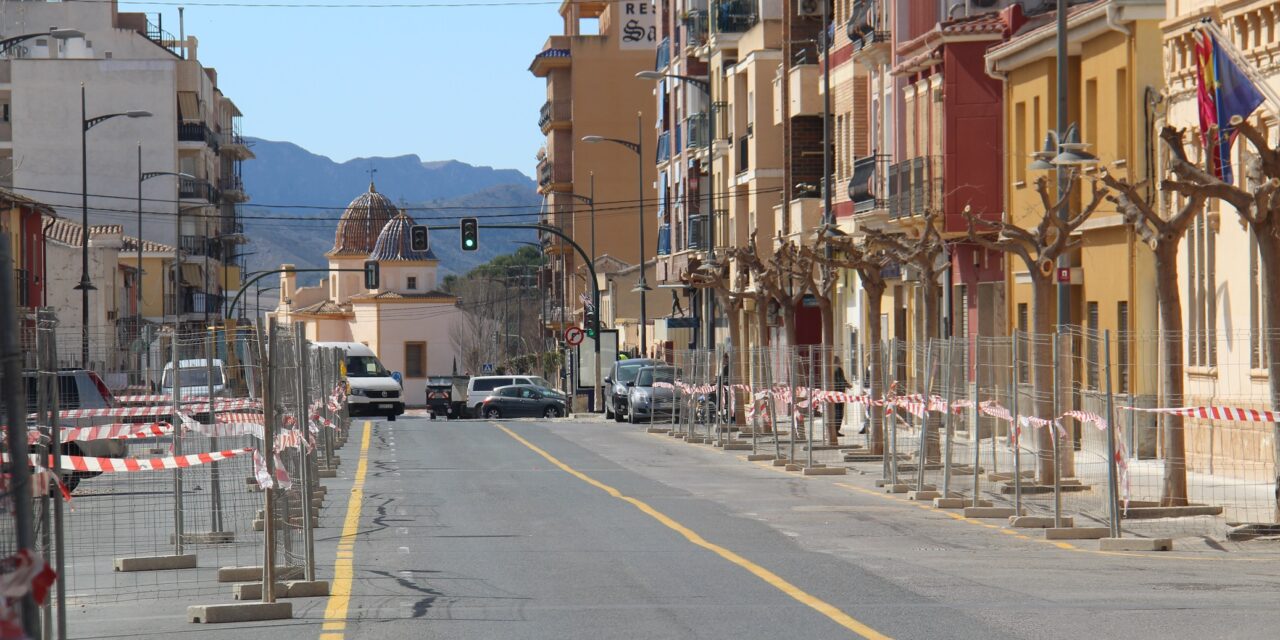 Avanzan las obras que completan la actuación en la avenida de la Asunción