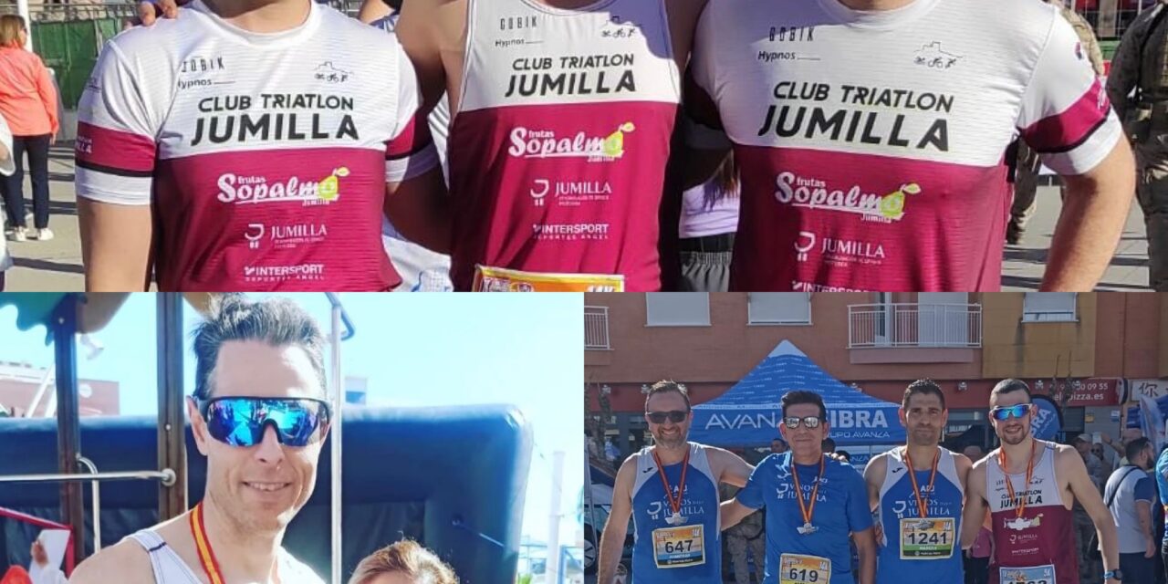 El Triatlón de Jumilla participa en la Carrera Base Aérea de Alcantarilla