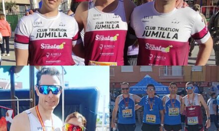 El Triatlón de Jumilla participa en la Carrera Base Aérea de Alcantarilla