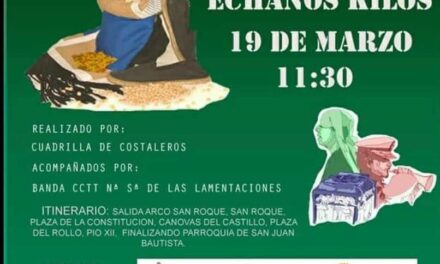 La Redención organiza su Ensayo Solidario para recoger alimentos en favor de Caritas Jumilla