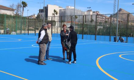 Finaliza la remodelación integral de las pistas multideporte del polideportivo