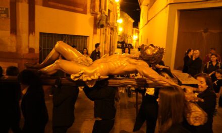 El Cristo de la Expiración espera al Viernes Santo en su sede de Barón del Solar