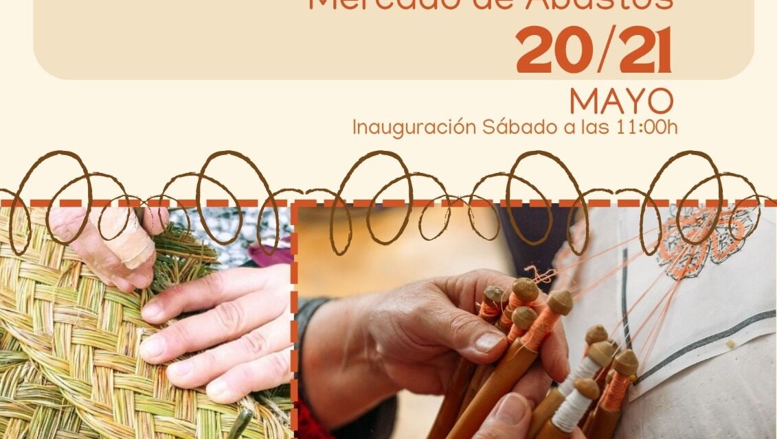 La XIII Muestra de Artesanía se celebra durante el fin de semana en el Mercado