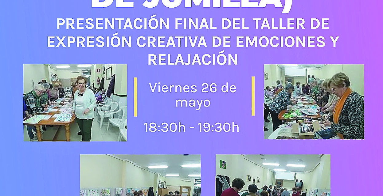 La Asociación de Viudas presenta el viernes el final de un taller de expresión creativa