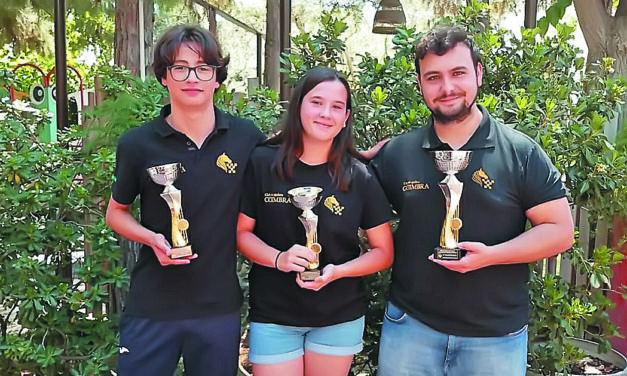 Tres coimbreros se traen trofeo del Campeonato Regional Individual Absoluto por Tramos