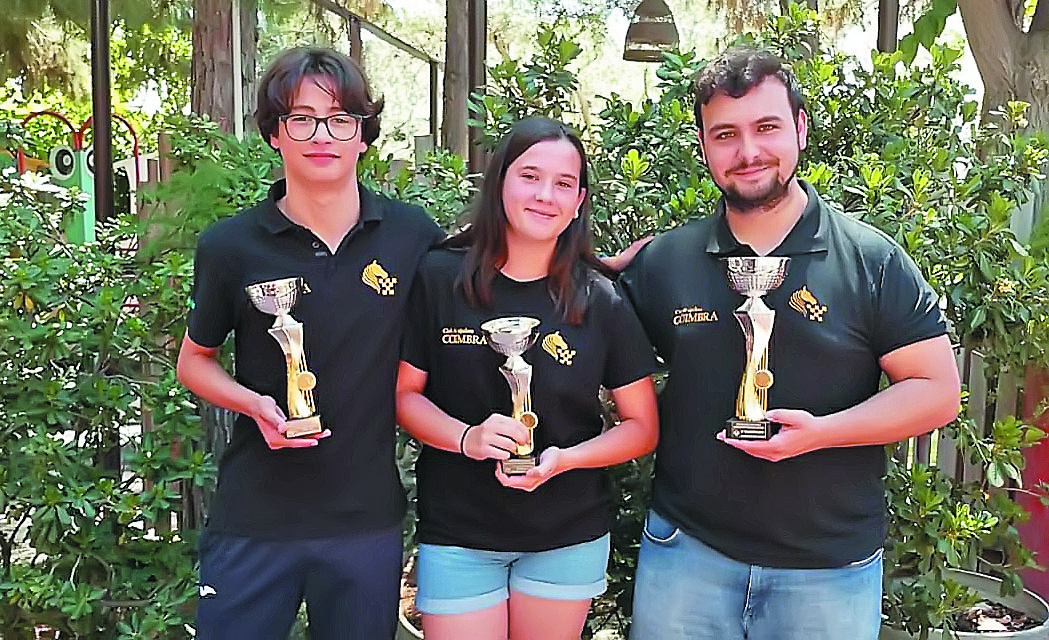 Tres coimbreros se traen trofeo del Campeonato Regional Individual Absoluto por Tramos