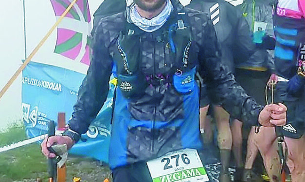 Cerca de siete horas invirtió David González en la Zegama Aizkorri