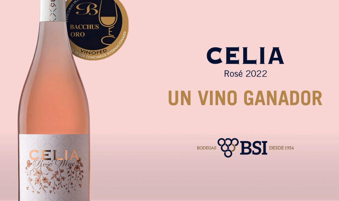 Celia Rosé, de BSI, logra un Bacchus de Oro en la edición 2023 de este concurso internacional