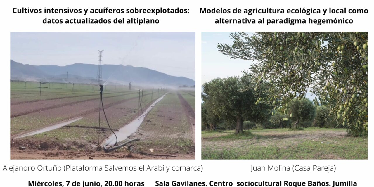 Stipa organiza una charla sobre ‘Agua y territorio’ para el próximo miércoles 7 de junio