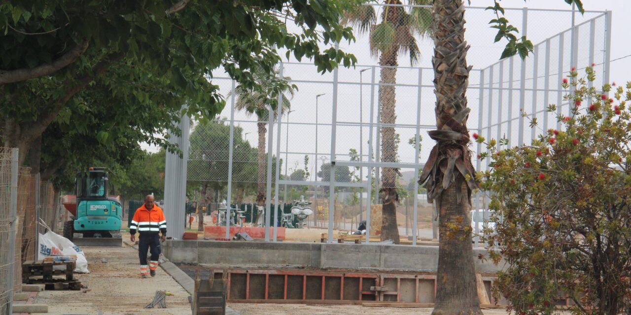 Avanzan las obras de reforma de la Ronda Poniente Juan Pablo II