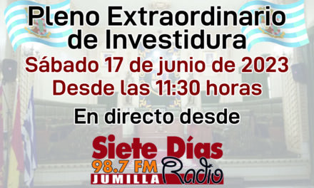 El sábado a las 12 horas se celebra el pleno de investidura de la nueva corporación