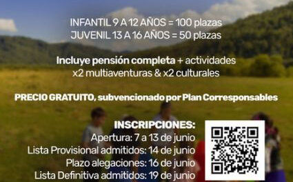 La Concejalía de Igualdad abre el plazo de inscripción a los campamentos de verano