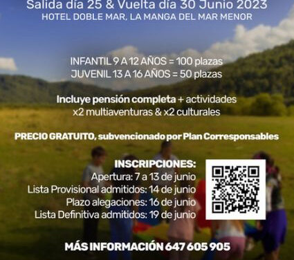 La Concejalía de Igualdad abre el plazo de inscripción a los campamentos de verano