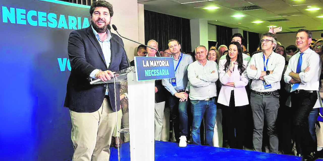 Fernando López Miras gana por primera vez las elecciones autonómicas en Murcia