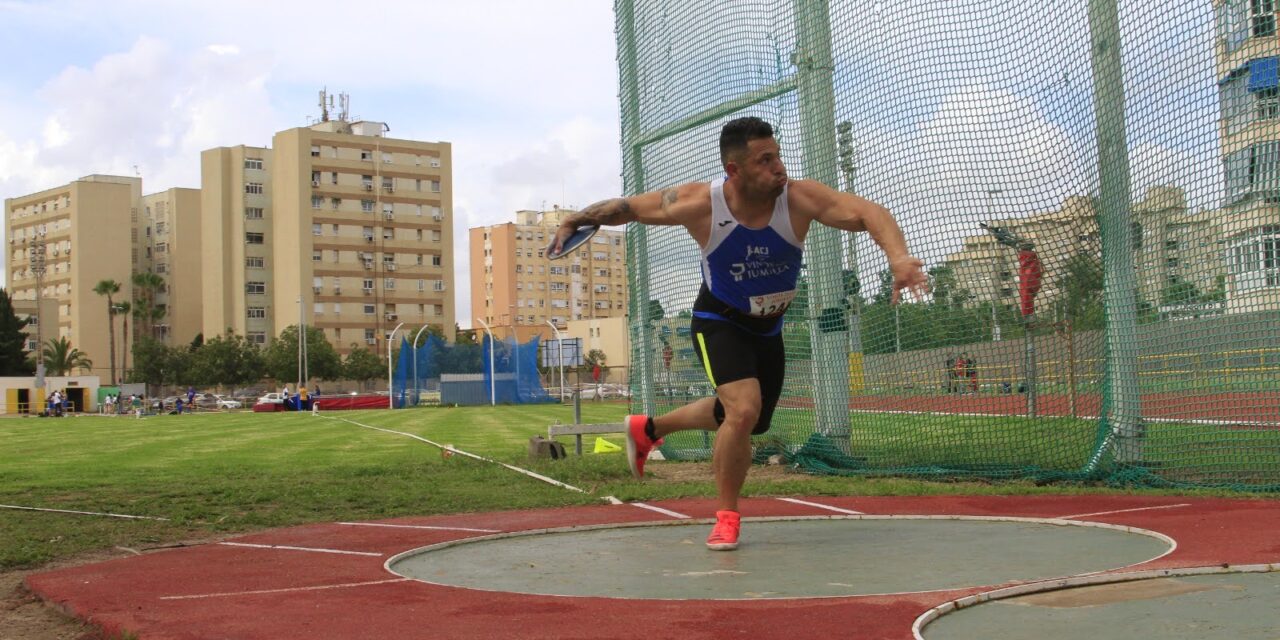 Álex Barrón gana tres medallas de oro en el Campeonato Regional Máster al Aire Libre