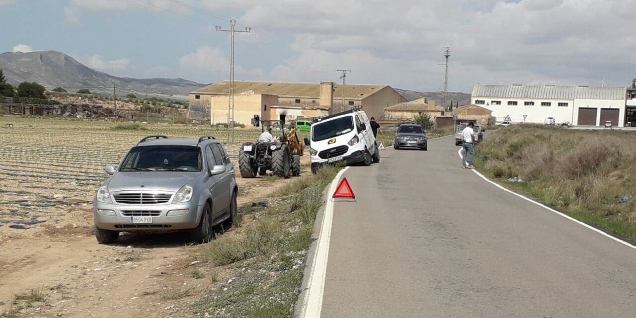 Nuevo accidente de tráfico en la carretera del Carche