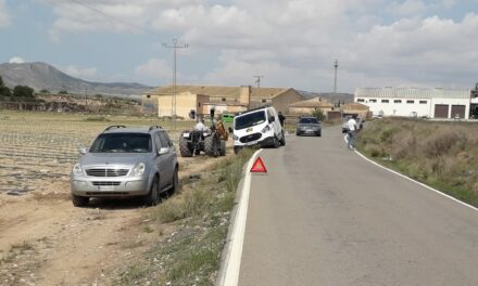 Nuevo accidente de tráfico en la carretera del Carche