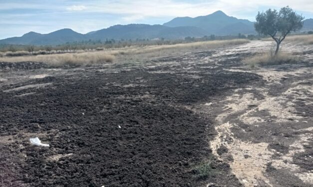 El uso de lodos con fines agrícolas tiene multas de hasta 3.000 euros