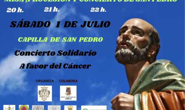 La Hermandad del Beso de Judas celebrará la festividad de San Pedro con procesión, concierto y la entrega del Denario de Plata