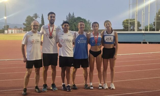 Fátima Hernández y Juan Carlos Guardiola, tres medallas en el Campeonato Regional