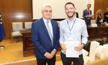 El investigador Iván Alarcón Ruiz, premiado por la Sociedad Española de Farmacología