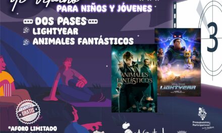 El Cine de Verano vuelve el viernes con «Lightyear» Y «Animales fantásticos»