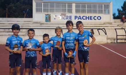 Edu Morcillo, primero en Promesas 2º, en la octava prueba del Campeonato Regional de Ciclismo