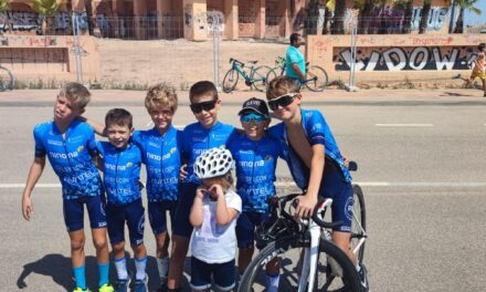 Los jóvenes ciclistas retoman su actividad en el Trofeo de Escuelas de Ciclismo de Los Alcázares