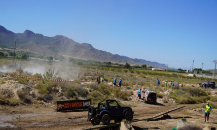 Participan 45 coches en la exhibición de 4X4 organizada desde Ocio y Aventura